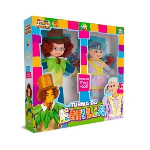 Bonecos Emília E Visconde Sid-Nyl O Picapau Amarelo Turma Da Emília