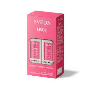Kit Shampoo + Condicionador Sveda Lisos 300ml Cada