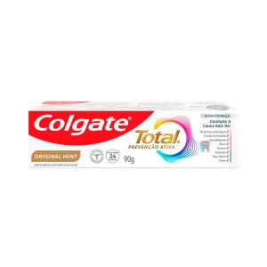 Creme Dental Colgate Total Prevenção Ativa Original Mint 90g