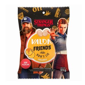 Pastilhas Valda Stranger Things Friends Don't Lie Caramelo 25g