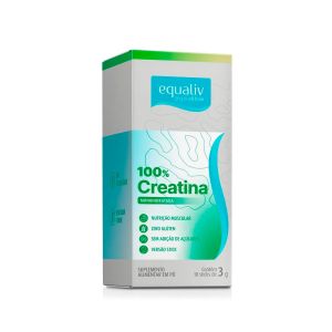 Suplemento Alimentar 100% Creatina 10 Sticks De 3g Cada Equaliv