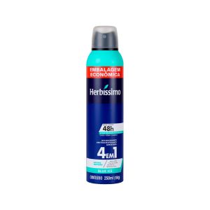 Desodorante Antitranspirante Aerossol Herbíssimo Blue Ice 250ml
