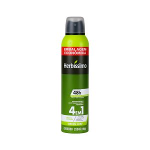 Desodorante Antitranspirante Aerossol Herbíssimo Green Leaf 250ml