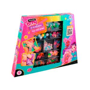 Kit De Miçangas Polibrinq Makebrinq Faça Você Mesmo Linha Ref:Mk25