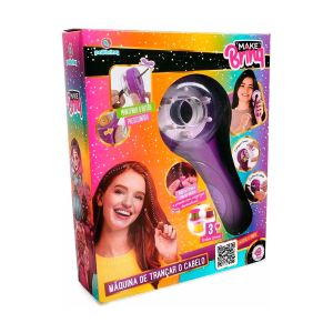 Kit Máquina De Trançar O Cabelo Polibrinq Makebrinq Ref:Mk52