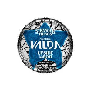 Pastilhas Valda Stranger Things Upside Down Menta Freeze Lata 50g