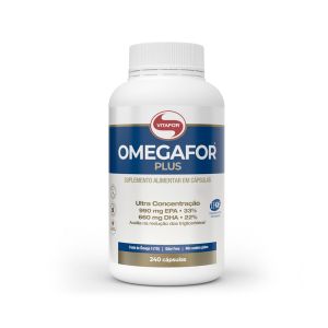 Suplemento Alimentar Omegafor Plus 990mg + 660mg 240 Cápsulas Vitafor
