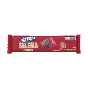 Biscoito Oreo Selena Gomez Chocolate Recheio Canela E Leite Condensado 90g