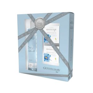 Kit Giovanna Baby Blue Body Splash 260ml + 2 Unidades Sabonete Em Barra Vegetal 90g Cada