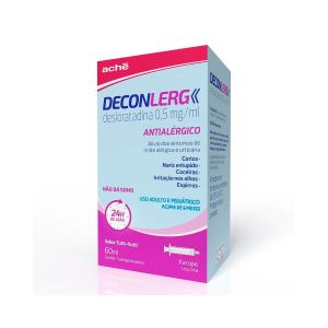 Deconlerg 0,5mg/ml Sabor Tutti-frutti 60ml Aché