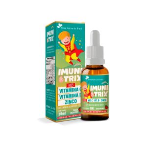 Suplemento Alimentar Imunitrix Kids Morango 30ml Flora Nativa Do Brasil