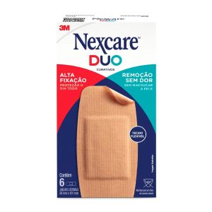 Curativo Nexcare Duo Joelho e Cotovelo 6 unidades