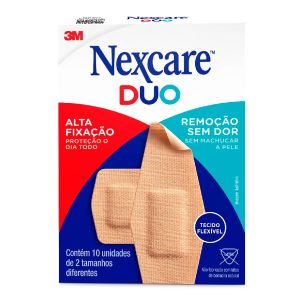 Curativo Nexcare Duo Variados 10 Unidades