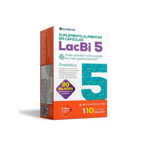 Suplemento Alimentar Lacbi 5 10 Cápsulas Eurofarma