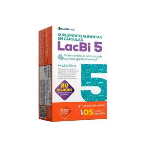 Suplemento Alimentar Lacbi 5 5 Cápsulas Eurofarma