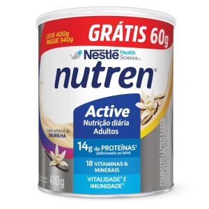Complemento Alimentar Nutren Active Baunilha 400g Nestlé