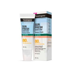 Protetor Solar Facial Neutrogena Sun Fresh Derm Care Oil Control Cor 2.0 Fps80 40ml