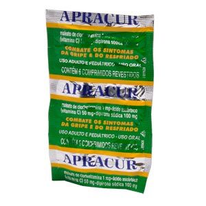 Apracur 6 Comprimidos