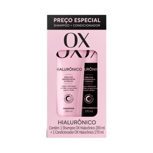 Kit Ox Hialurônico Shampoo 200ml + Condicionador 170ml