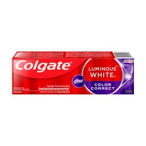 Creme Dental Colgate Fresh Mint Luminouns White Color Correct 70g