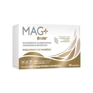 Suplemento Alimentar Mag+ Quelatus 175mg 60 Comprimidos Revestidos Momenta