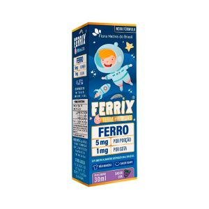 Suplemento Alimentar Ferrix Uva 30ml Flora Nativa Do Brasil