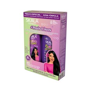 Kit Skala #Mais Lisos Shampoo 325ml + Condicionador 200ml