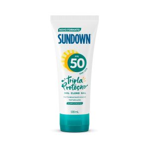 Protetor Solar Sundown Fps50 Tripla Proteção 100ml