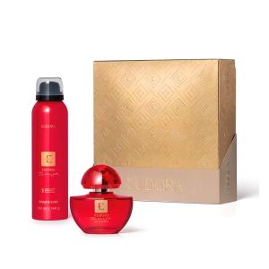 Kit Eudora Rouge Eau De Parfum 35ml + Rouge Mousse De Banho 150ml