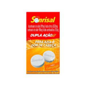 Sonrisal Laranja 10 Comprimidos Efervescentes Haleon