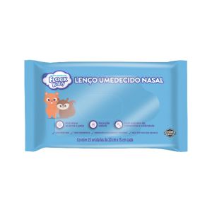 Lenço Umedecido Nasal Flock Baby 25 Unidades