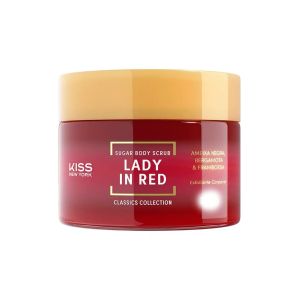 Esfoliante Corporal Kiss New York Sugar Body Scrub Lady In Red Classics Collection 280g