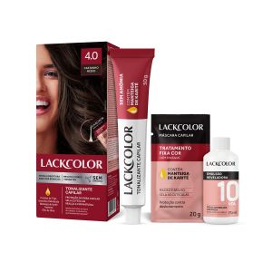 Tonalizante Capilar 4.0 Castanho Médio Lack Color