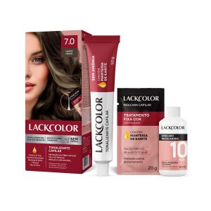 Tonalizante Capilar 7.0 Louro Médio Lack Color