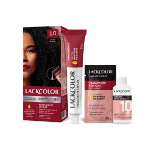 Tonalizante Capilar 1.0 Preto Intenso Lack Color