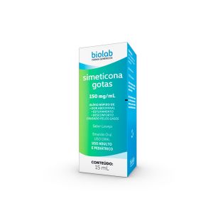 Simeticona Gotas 150mg/ml Laranja 15ml Biolab