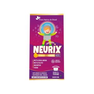 Suplemento Alimentar Neurix Kids Uva 150ml Flora Nativa Do Brasil