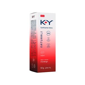 Lubrificante Íntimo Ky Naturals Morango 50g