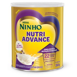 Ninho Nestlé NutriAdvance - Mix Leite Ninho, Arroz E Aveia 350g