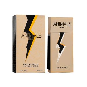 Perfume Masculino Animale Gold Eau De Toilette Natural Spray 100ml