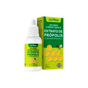 Suplemento Alimentar Extrato De Própolis Solução Gotas 20ml Assiflora