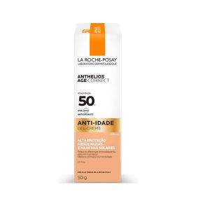 Protetor Solar Facial Anti-Idade La Roche-Posay Anthelios Age Correct FPS 50 Cor 2.0 50g