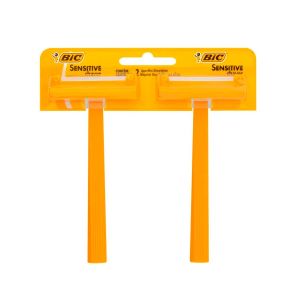 Aparelhos Descartáveis De Barbear Bic Sensitive Shaver 2 Unidades