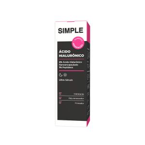 Ultra Sérum Facial Simple Organic Ácido Hialurônico 30ml
