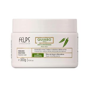 Máscara Redutora Quiabo XBTX Antifrizz Felps Professional 300g