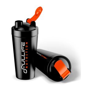 Coqueteleira Fullife Nutrition Preta 600ml