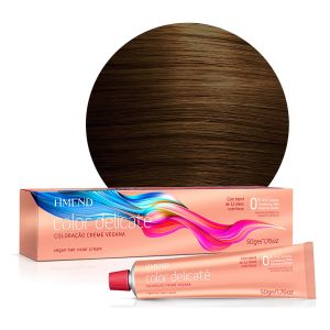 Coloração Amend Color Delicaté 5.3 Castanho Claro Dourado 50g