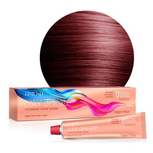 Coloração Amend Color Delicaté 6.66 Louro Escuro Vermelho Intenso 50g