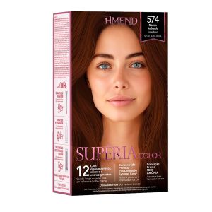 Kit Tonalizante Amend Supéria Color 574 Marrom Acobreado
