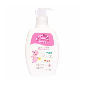Loção Cremosa Hidratante Cheirinho De Bebê Pink/Rosa 200g
